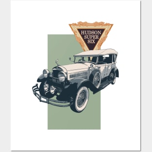 Hudson Super Six Phaeton Posters and Art